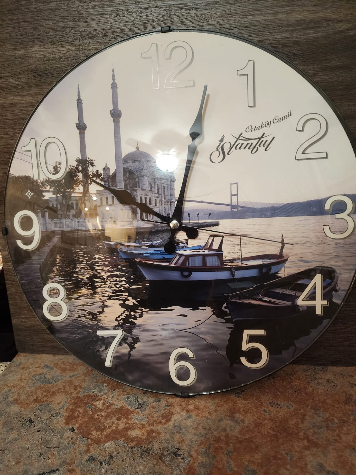 Istanbul-Ortakoy Wall Clock