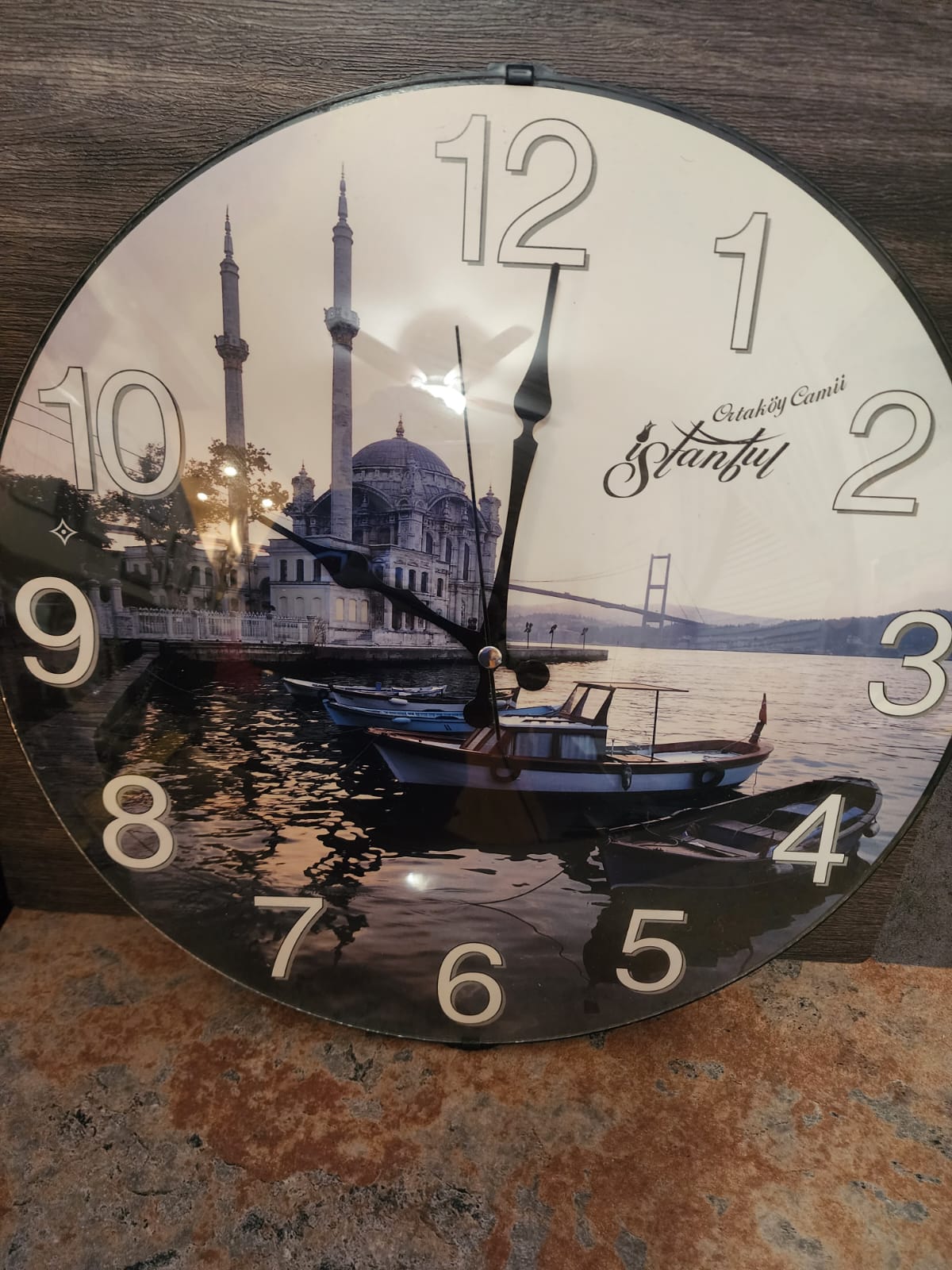 Istanbul-Ortakoy Wall Clock