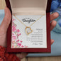 To My Daughter | I Love You - Forever Love Necklace