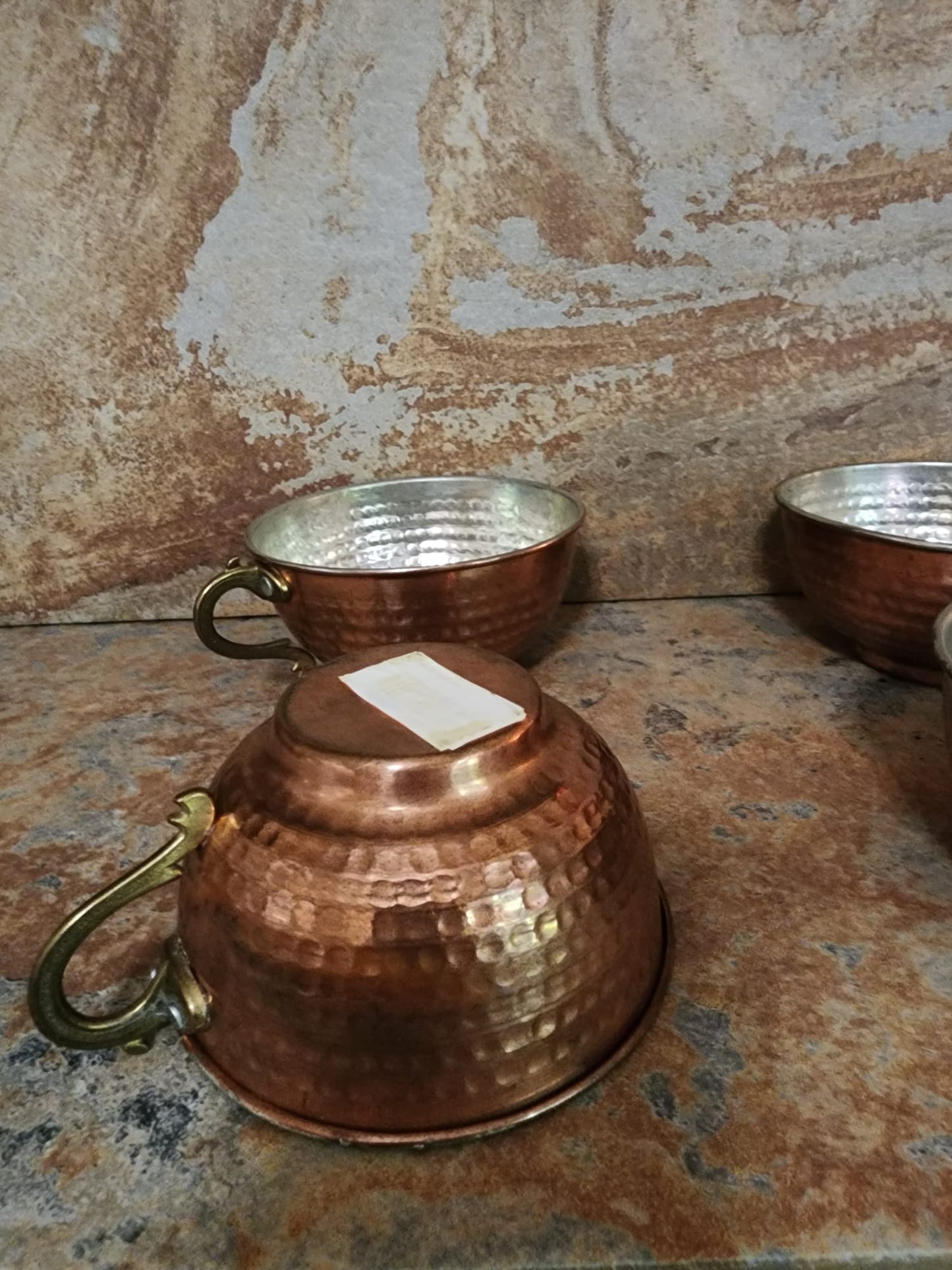 Copper drinking cup