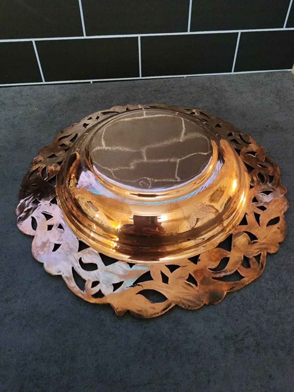 Copper Elegance Plates