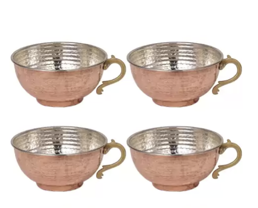 Copper drinking cup