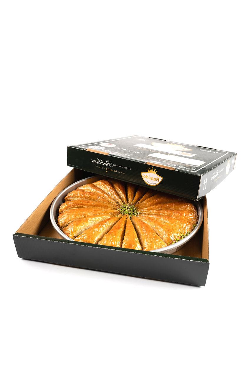 Pie slice shaped ( Havuc Dilim) Pistachio Baklava