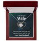 Wife Heart Knott Necklace