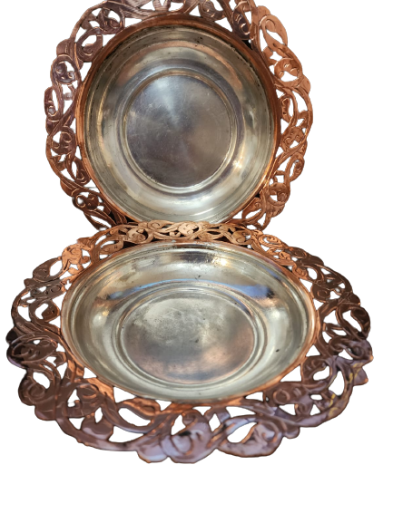 Copper Elegance Plates