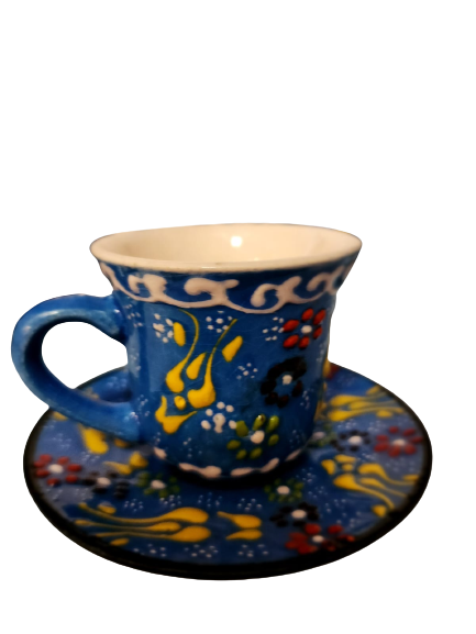 Hand made Turkish Coffee cups-set of 6