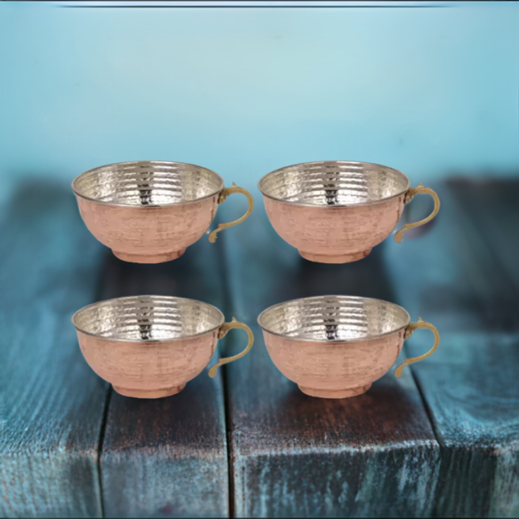 Copper drinking cup